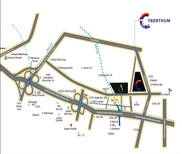 Layout Location Map